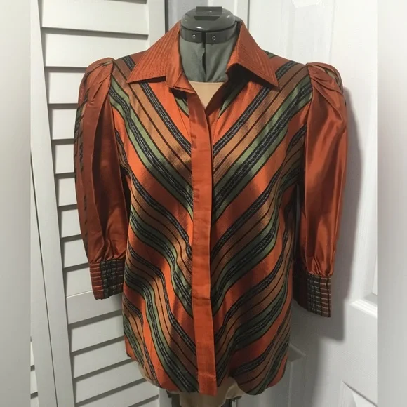 Blouse 80’s style - Picture 1 of 7